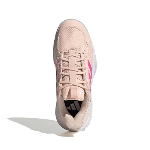 adidas Womens Court Flight Indoor Volleyball Volleyball Sneakers Shoes - Pink