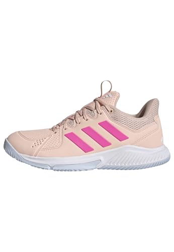 adidas Womens Court Flight Indoor Volleyball Volleyball Sneakers Shoes - Pink