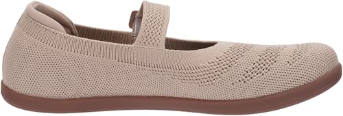 WHITIN Women's Barefoot Mary Jane Flats + Wide Toe Box + Zero Drop Sole + Adjustable Straps