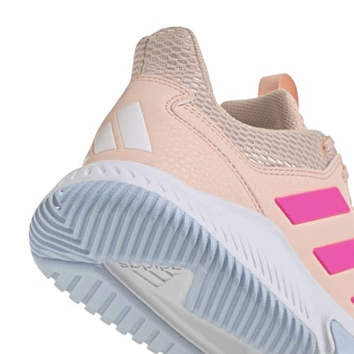 adidas Womens Court Flight Indoor Volleyball Volleyball Sneakers Shoes - Pink