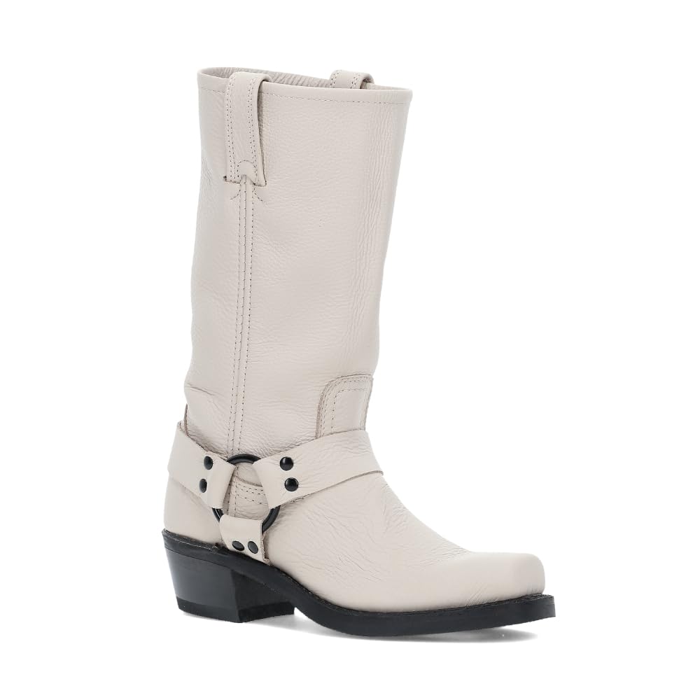 Frye Women's Harness 12R Italian Leather Motorcycle Boots