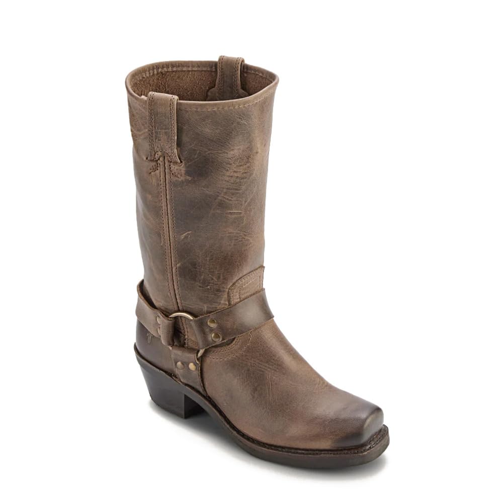 Frye Women's Harness 12R Italian Leather Motorcycle Boots