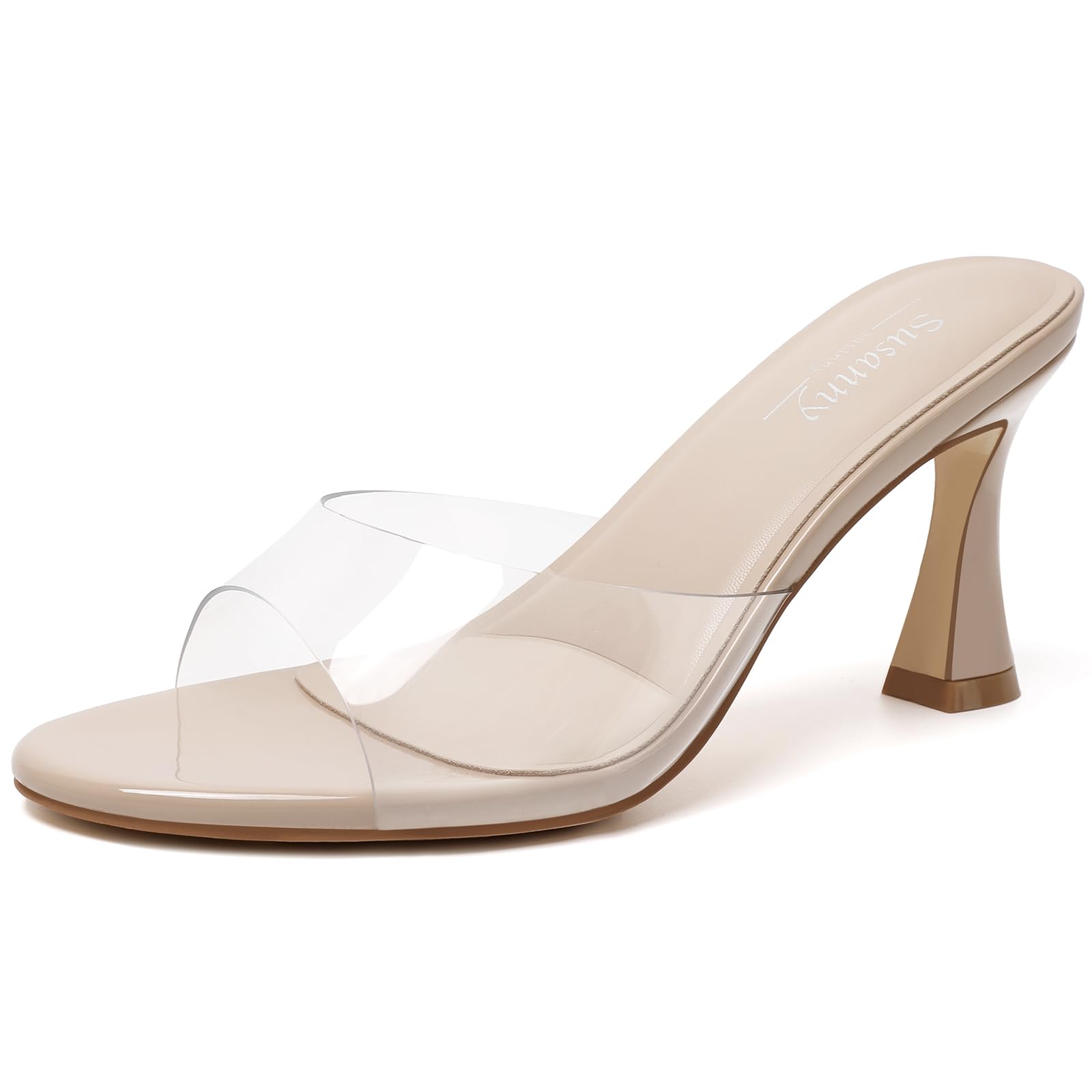 Susanny Women's Pointed-Toe Strappy Block-Heel Sandals
