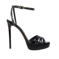 Women's Patent Leather Platform Stiletto Sandals