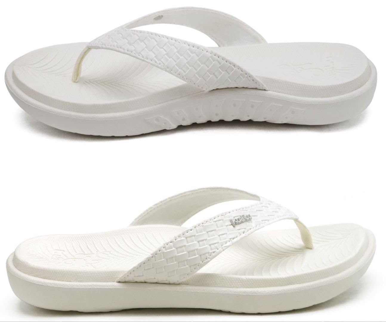 KuaiLu Womens Flip Flops Ladies Yoga Mat Comfortable Walking Thong Sandals With Plantar Fasciitis Arch Support Slip On Indoor Outdoor For Summer