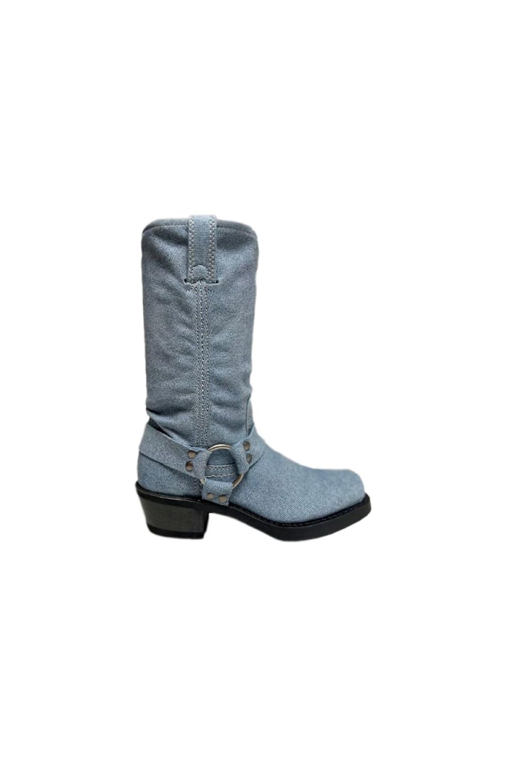 Frye Women's Harness 12R Italian Leather Motorcycle Boots