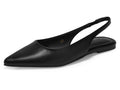 Coutgo Womens Slingback Flats Pointed Closed Toe Ballet Flats Comfortable Slip On Work Dress Shoes
