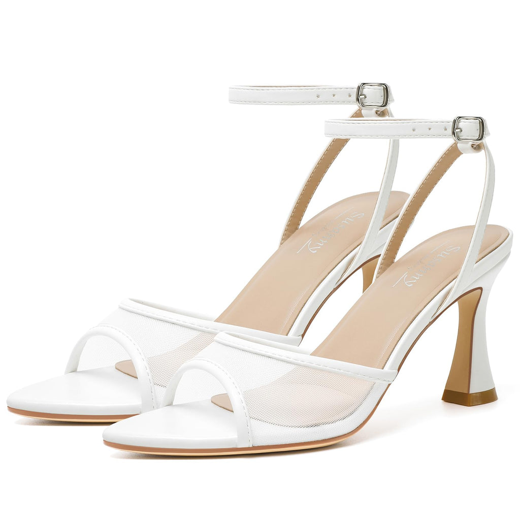 Susanny Women's Pointed-Toe Strappy Block-Heel Sandals