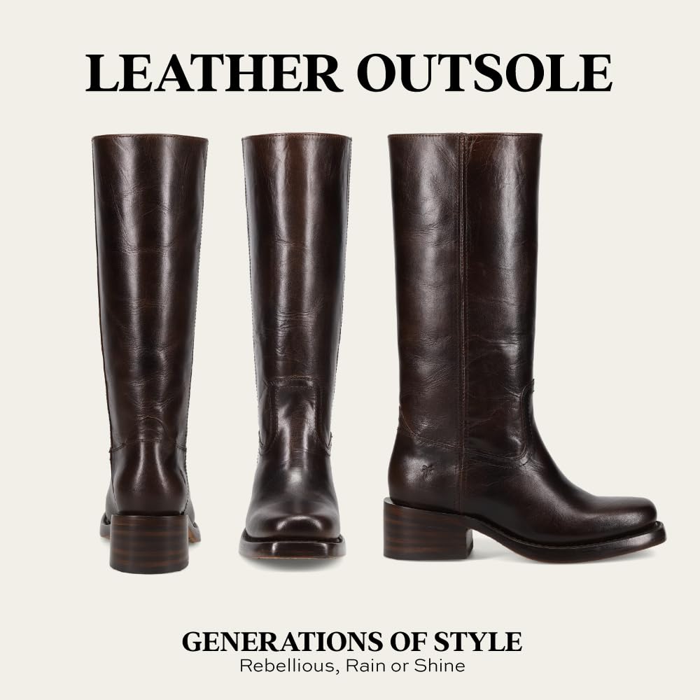 Frye Women's Campus 14L Tall Leather Riding Boots