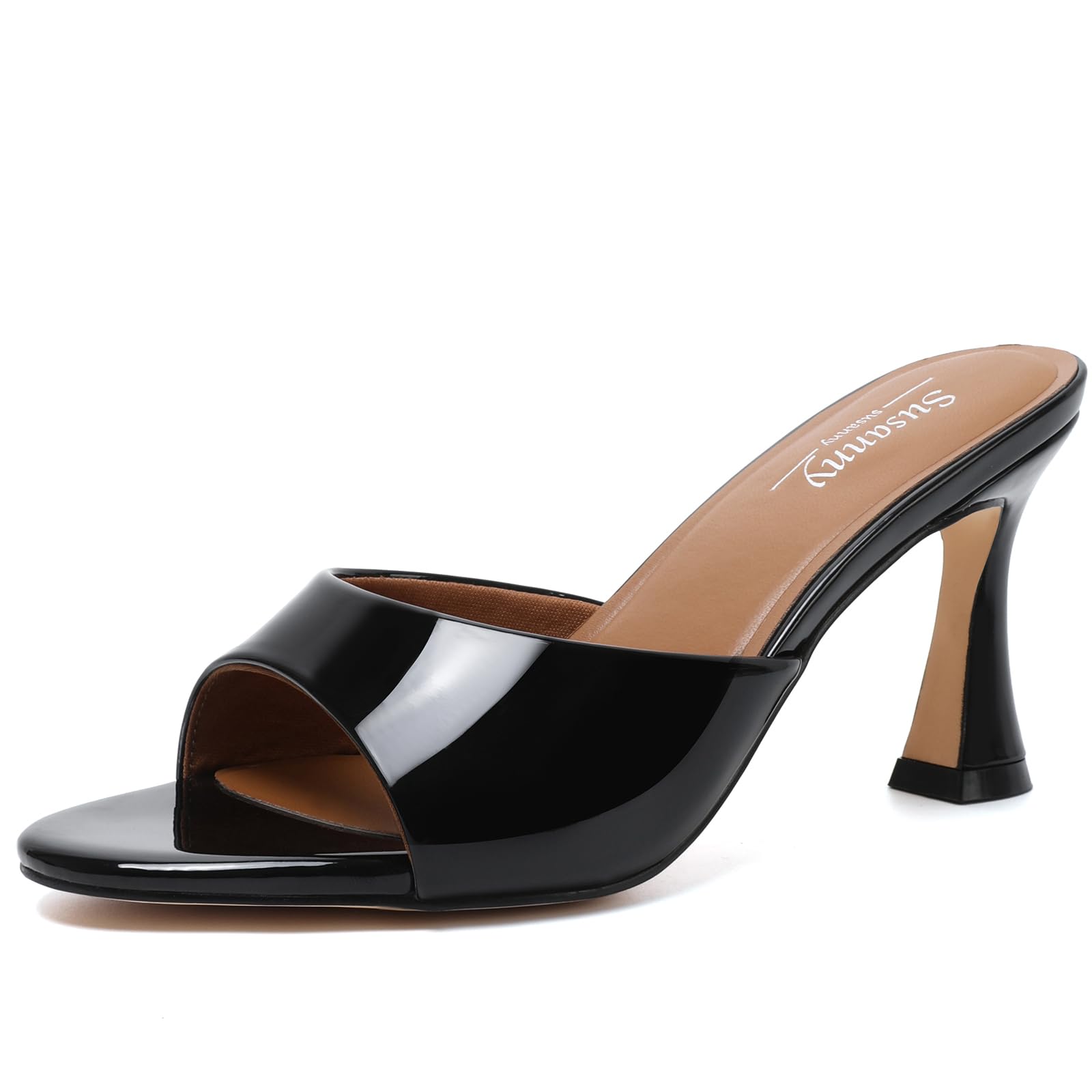 Susanny Women's Pointed-Toe Strappy Block-Heel Sandals