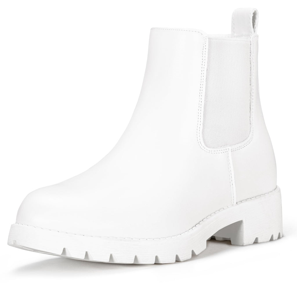 Vepose Women's 9607 Pull-On Chelsea Ankle Boots