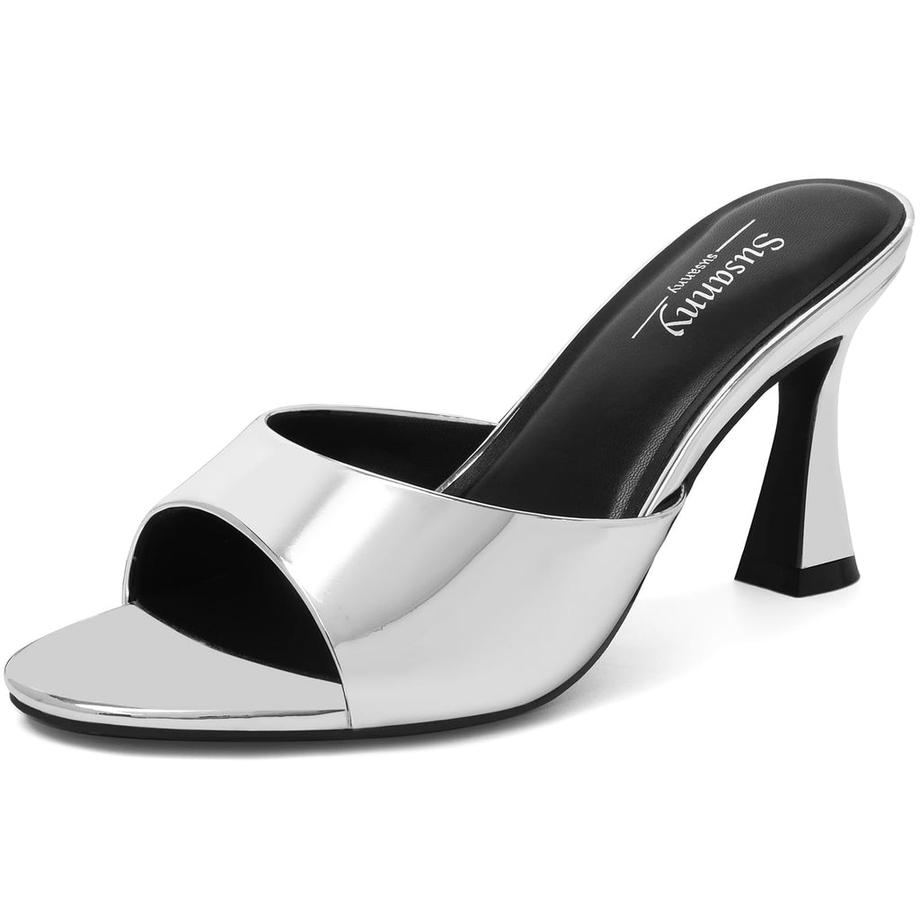 Susanny Women's Pointed-Toe Strappy Block-Heel Sandals