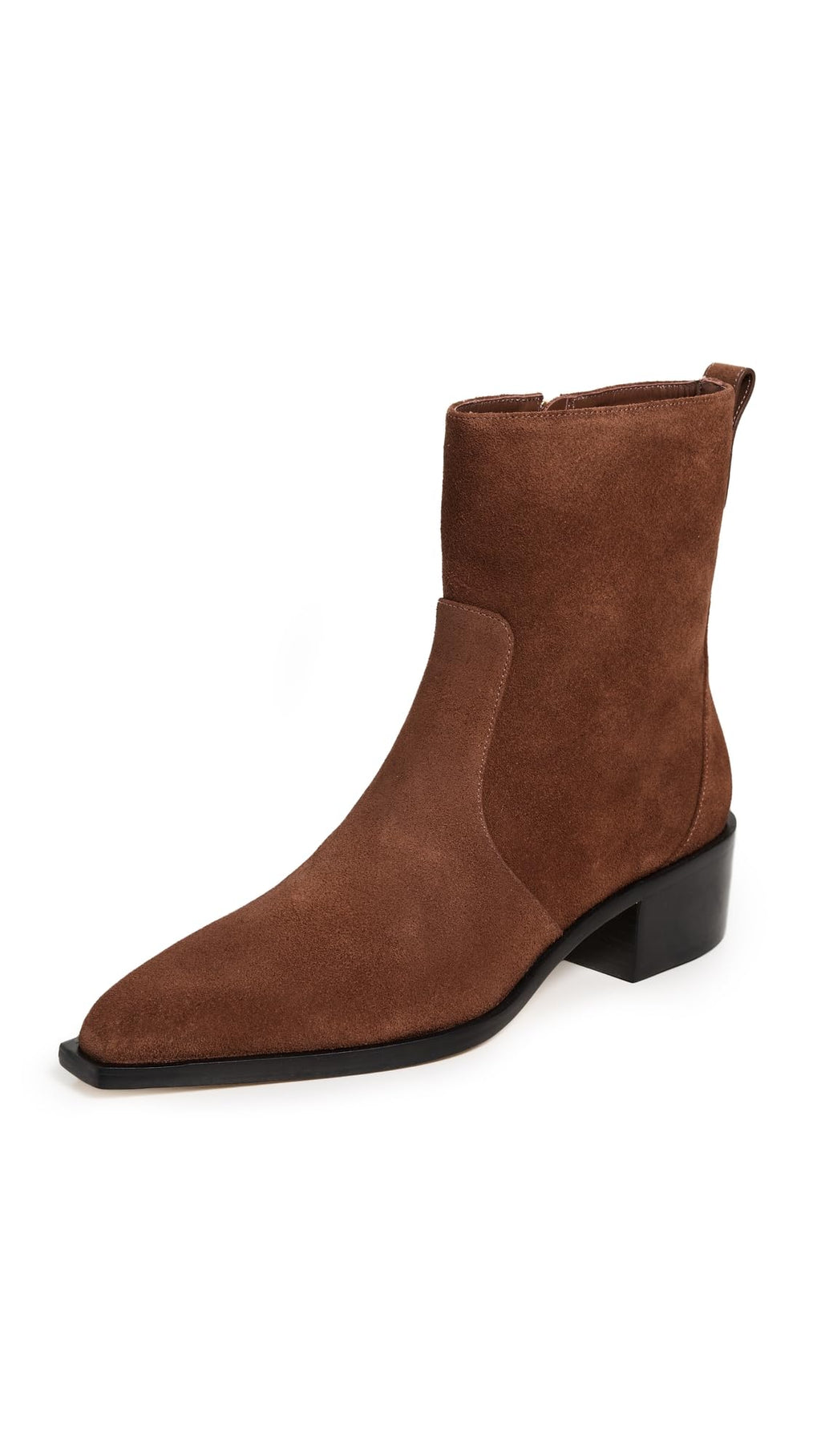 Larroudé Women's James Low-Heel Ankle Booties