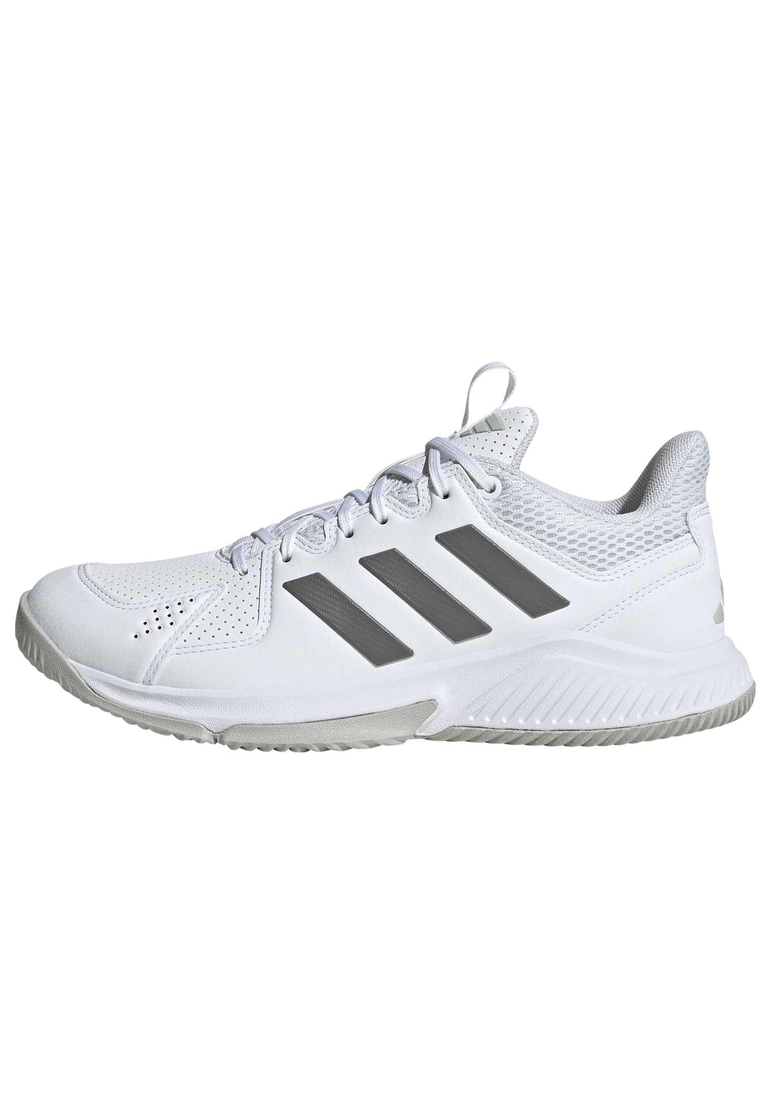 adidas Womens Court Flight Indoor Volleyball Volleyball Sneakers Shoes - Pink