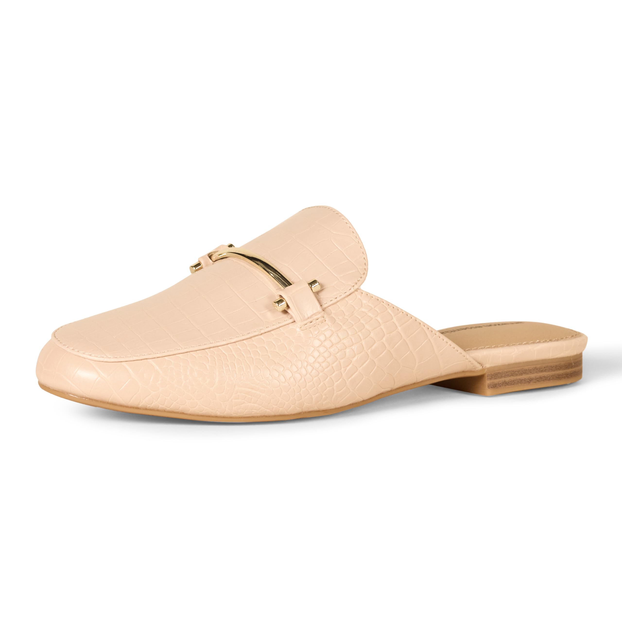 Amazon Essentials Women's Buckle Backless Mule Loafers