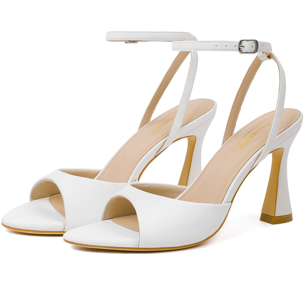Susanny Women's Pointed-Toe Strappy Block-Heel Sandals