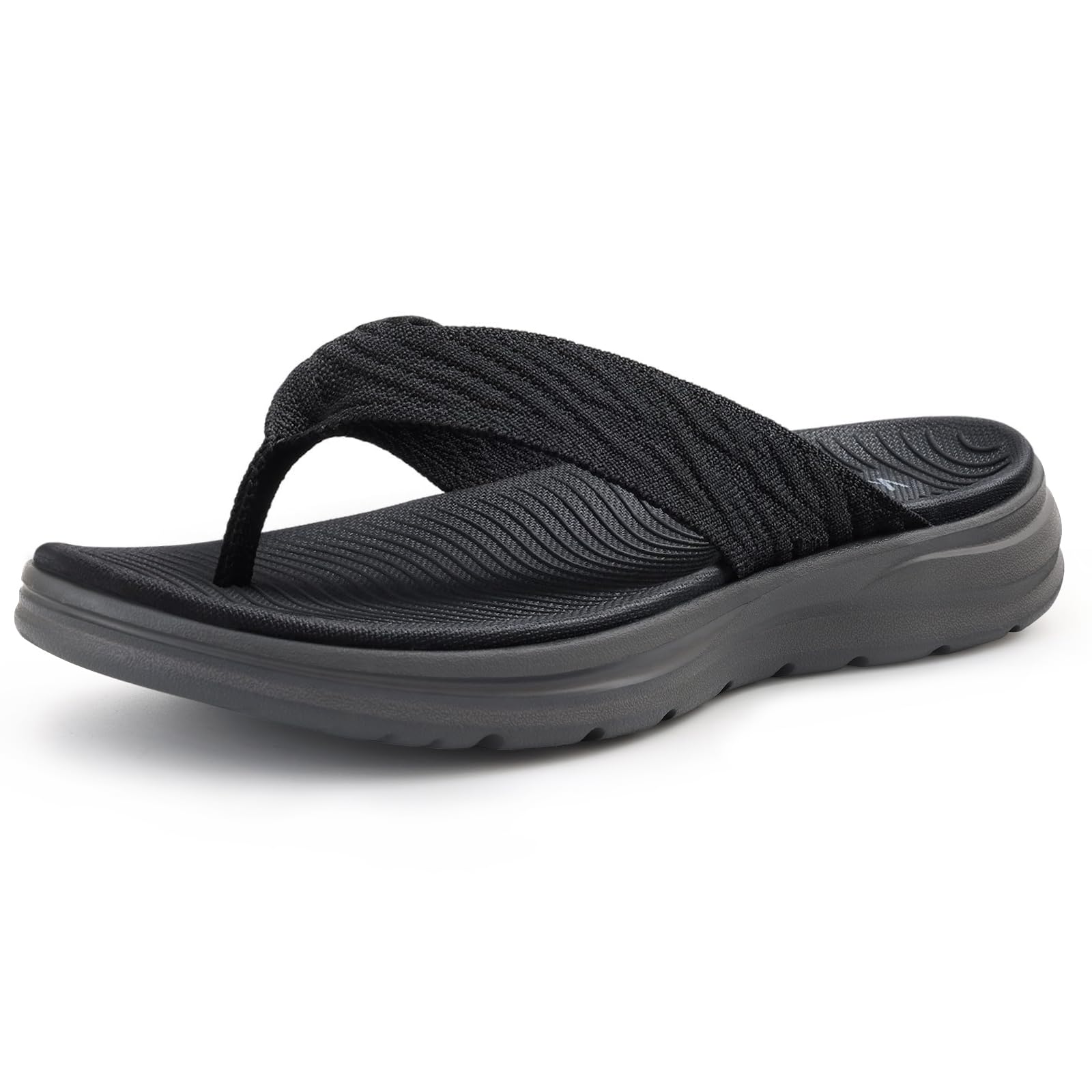 KIDMI Women's Cushioned Arch-Support Thong Sandals
