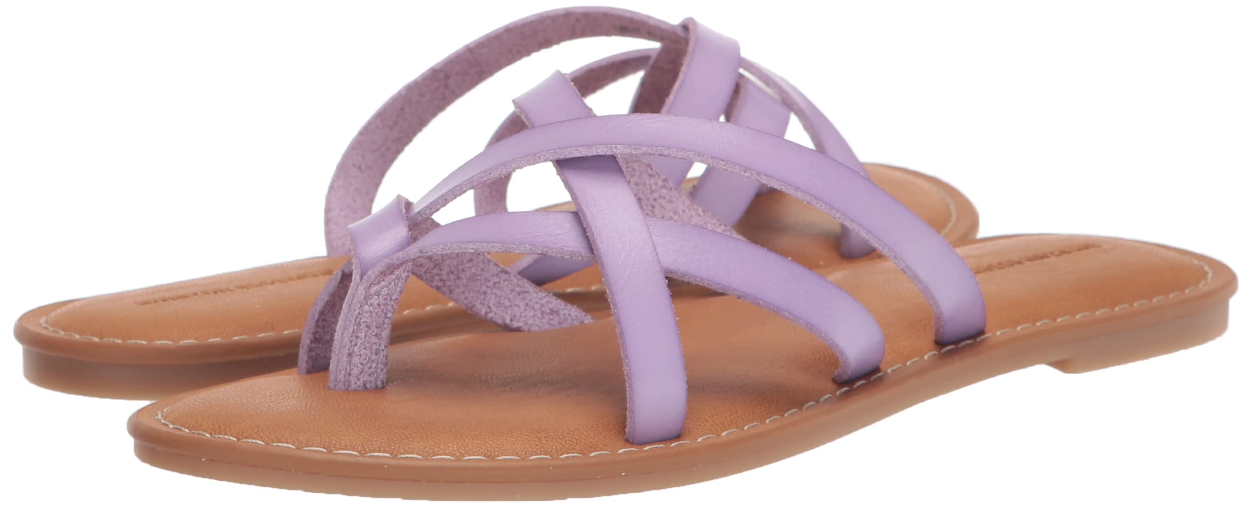 Amazon Essentials Women's Strappy Slide Sandals