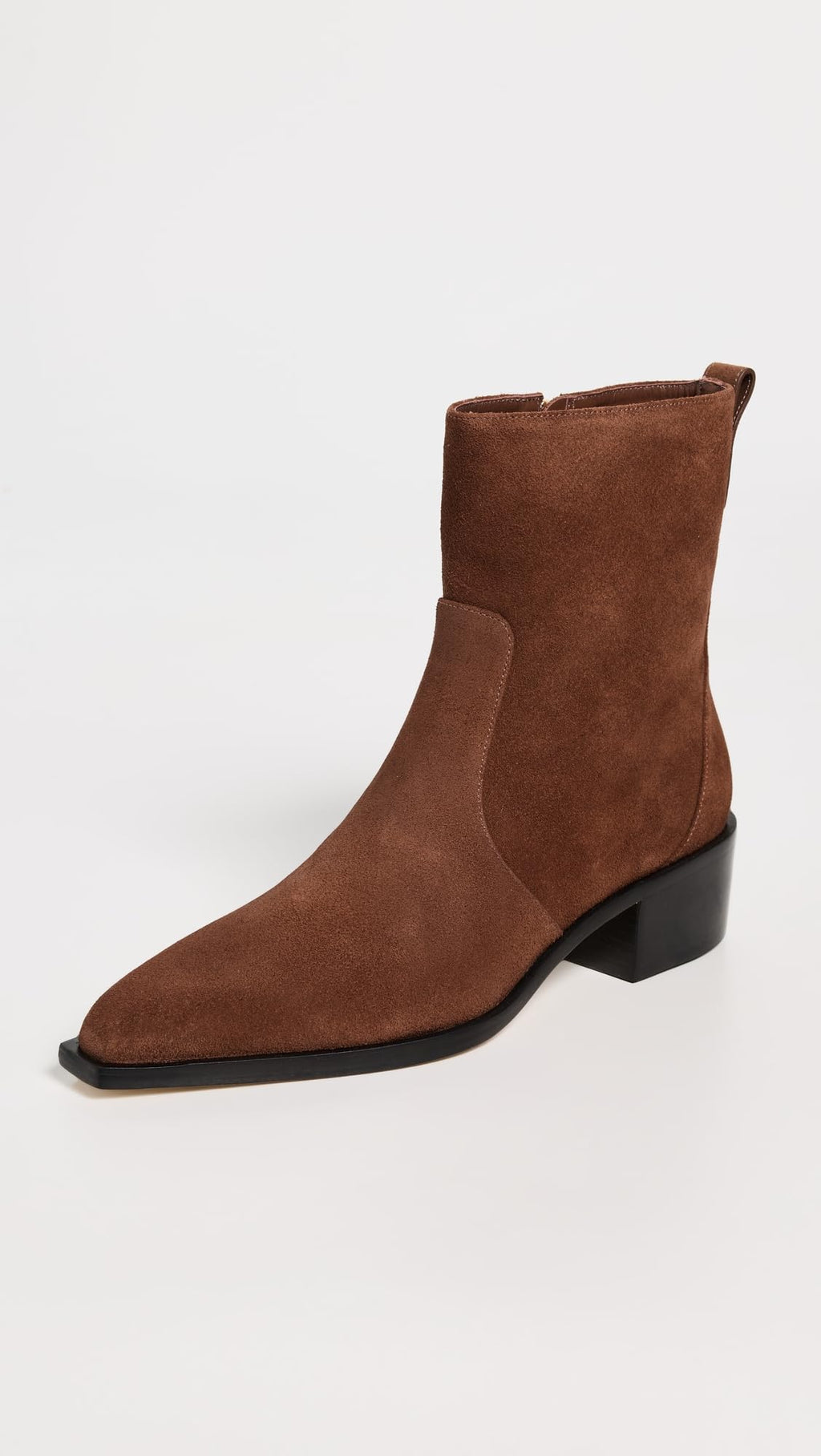 Larroudé Women's James Low-Heel Ankle Booties