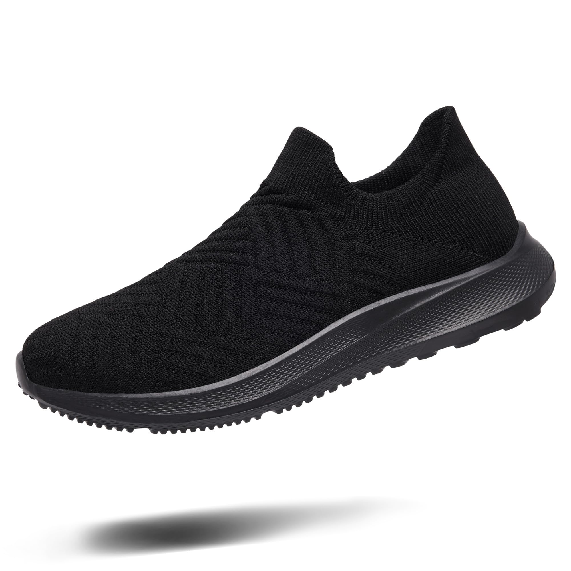 SHULOOK Womens Slip on Walking Shoes Comfort Lightweight Breathable Sock Shoe Non-Slip Mesh Casual Fashion Tennis Running Sneakers