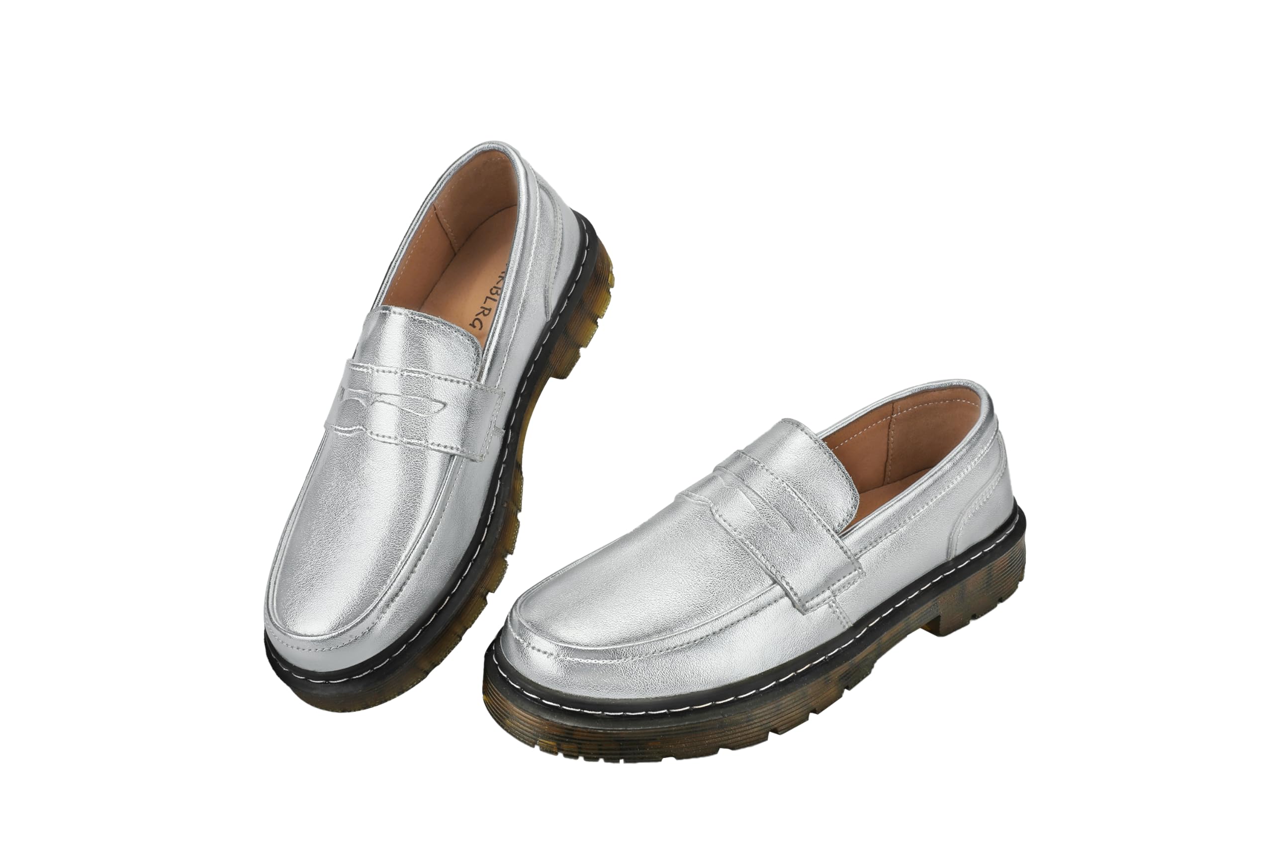 CLAKBLRG Women's Classic Penny Driving Loafers
