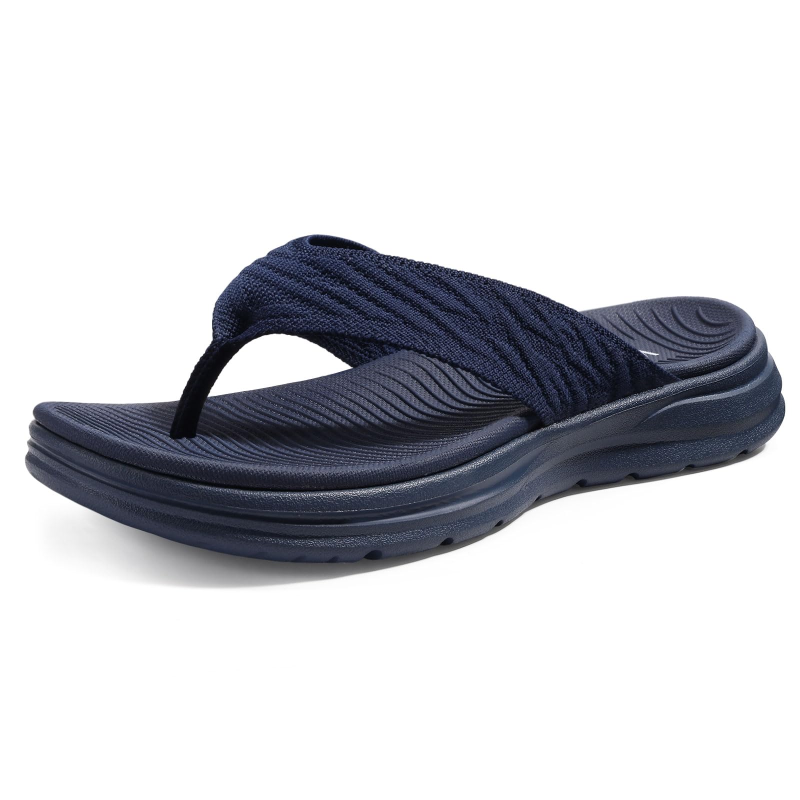 KIDMI Women's Cushioned Arch-Support Thong Sandals