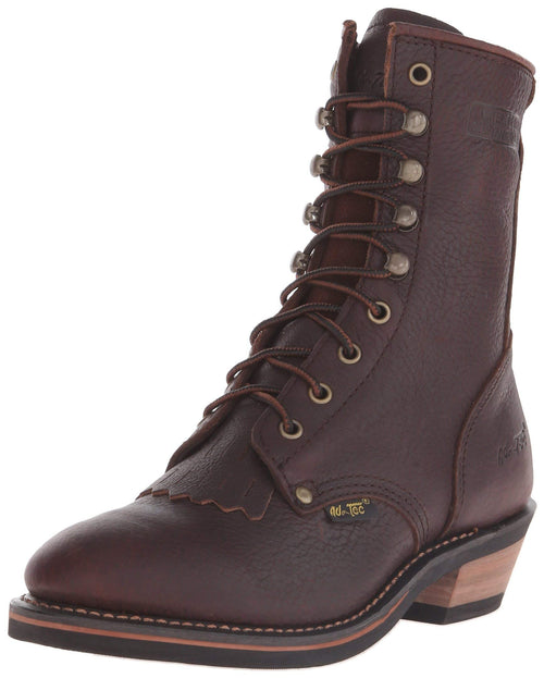 Ad Tec Women's Lace-Up Packer Boots for Outdoor Wear