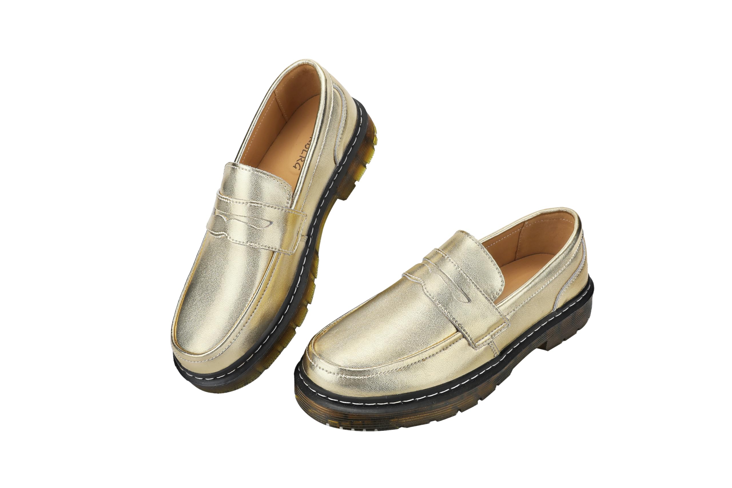CLAKBLRG Women's Classic Penny Driving Loafers