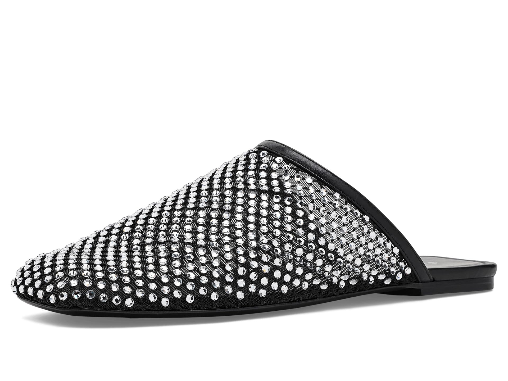 Stuart Weitzman Womens Bareitall Shine Mule