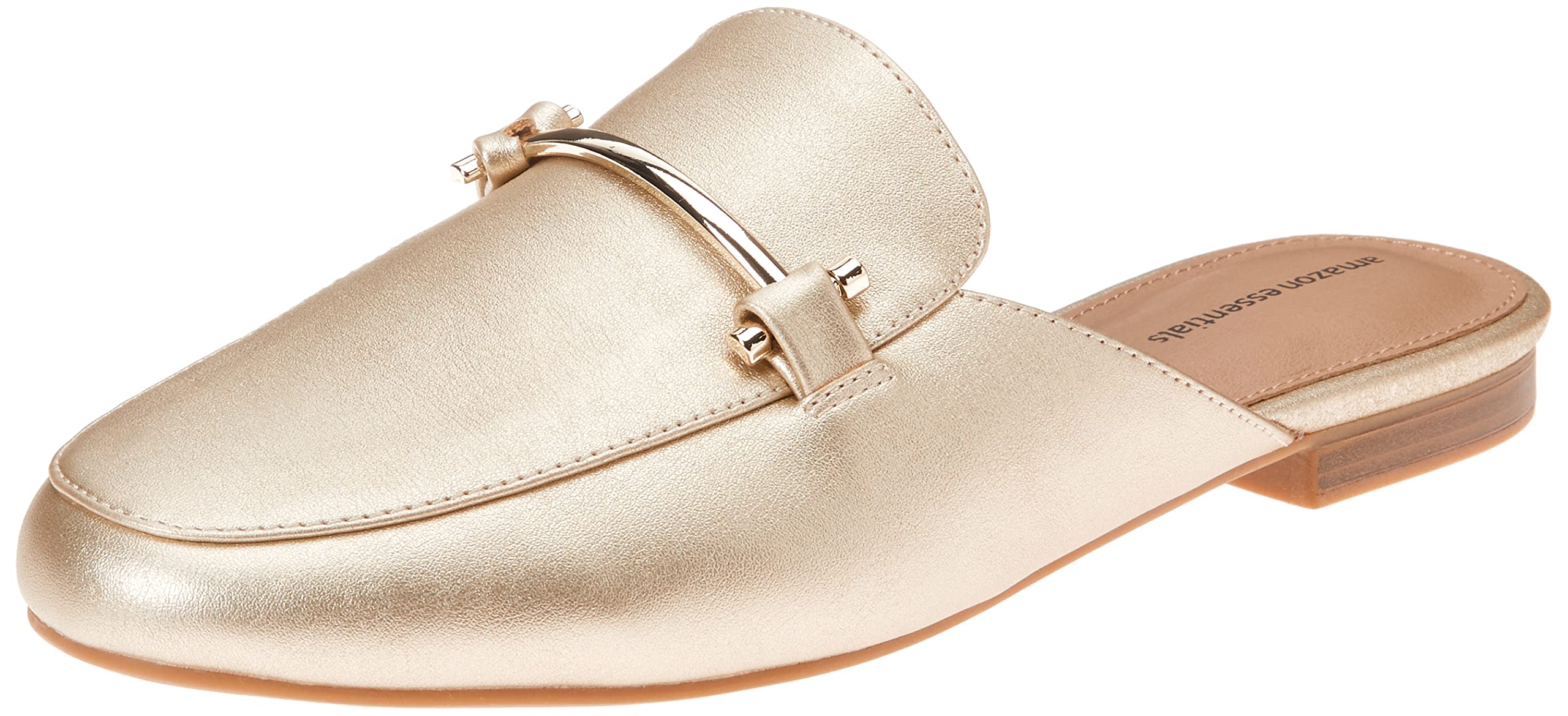 Amazon Essentials Women's Buckle Backless Mule Loafers