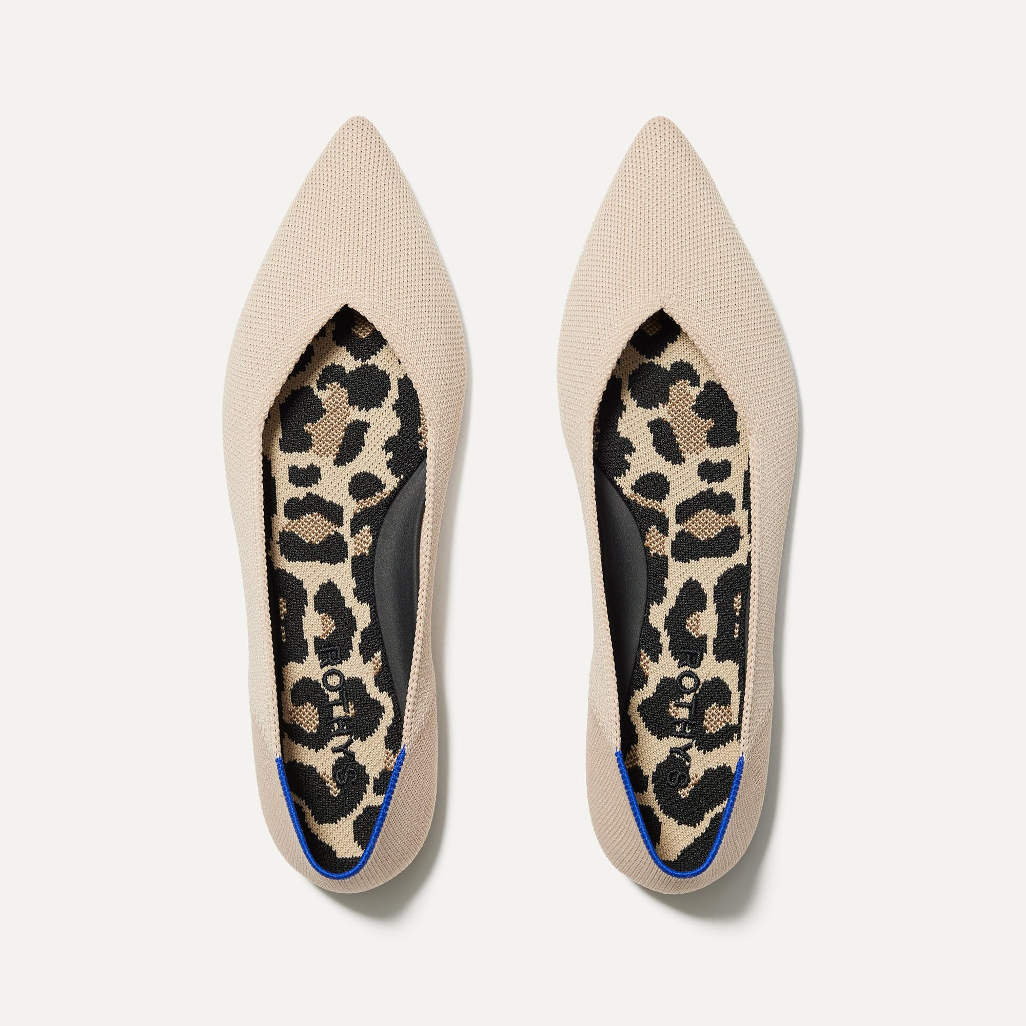 Rothy's The Point II, Pointed-Toe Women's Slip-On Ballet Flat with Cushioned Insole, Sustainable & Machine Washable