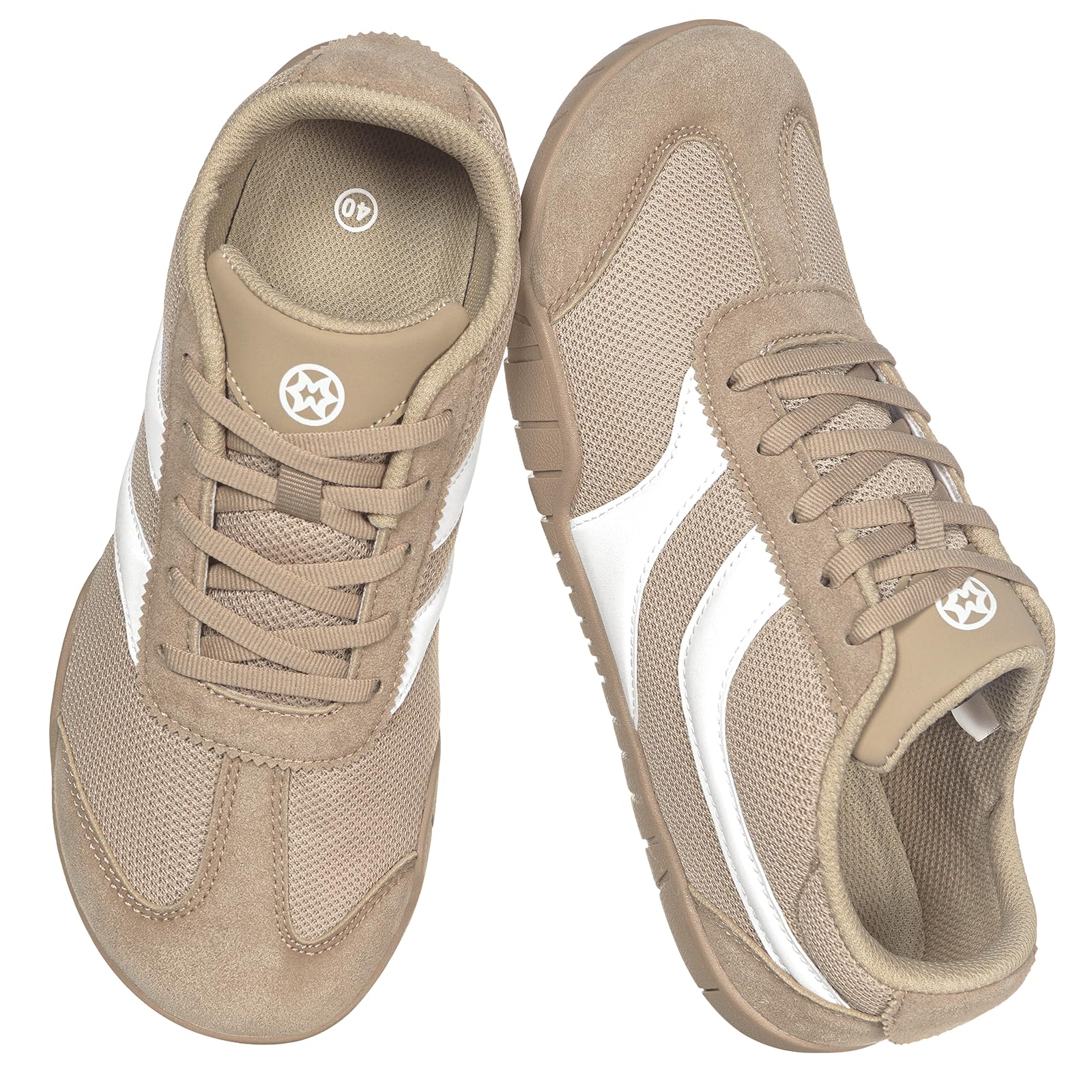 Women's Minimalist Wide-Width Barefoot Walking Sneakers